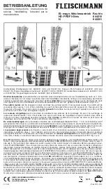 Preview for 1 page of Fleischmann 644210 Operating Instructions