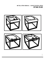 Preview for 1 page of Fleurco STAK DUO LVSTB24-AP-RD Series Installation Manual