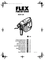 Flex ACH 24 Operating Instructions Manual preview