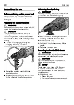 Preview for 15 page of Flex CHE 2-28 Manual