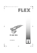 Preview for 1 page of Flex FS 3403 VRG Operating Instructions Manual