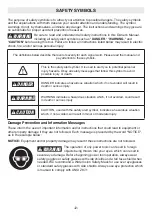 Preview for 2 page of Flex FX3171 Operator'S Manual