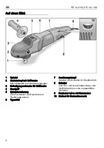 Preview for 4 page of Flex PE 14-1 180 Original Operating Instructions