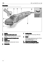 Preview for 12 page of Flex PE 14-1 180 Original Operating Instructions