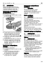 Preview for 209 page of Flex PE 14-1 180 Original Operating Instructions