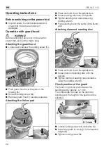 Preview for 22 page of Flex RE 14-5 115 Original Operating Instructions