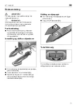 Preview for 71 page of Flex ST 1005 VE Operating Instructions Manual