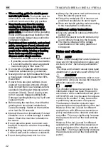 Preview for 22 page of Flex TRINOXFLEX BME 8-4 Original Operating Instructions