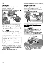 Preview for 26 page of Flex TRINOXFLEX BME 8-4 Original Operating Instructions