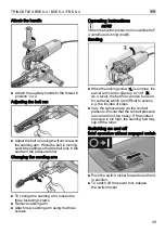 Preview for 29 page of Flex TRINOXFLEX BME 8-4 Original Operating Instructions