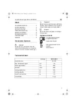 Preview for 3 page of Flex WS1505FR Operating Instructions Manual