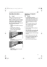 Preview for 13 page of Flex WS1505FR Operating Instructions Manual