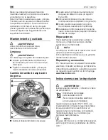 Preview for 56 page of Flex WST 1000 FV Original Operating Instructions