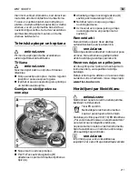 Preview for 211 page of Flex WST 1000 FV Original Operating Instructions