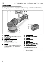 Preview for 8 page of Flex XCE 8 125 18.0-EC Operating Instructions Manual