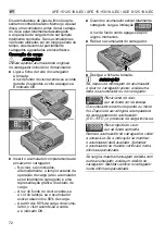 Preview for 72 page of Flex XCE 8 125 18.0-EC Operating Instructions Manual