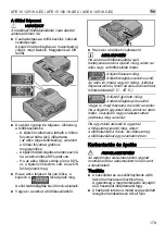 Preview for 179 page of Flex XCE 8 125 18.0-EC Operating Instructions Manual