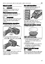 Preview for 187 page of Flex XCE 8 125 18.0-EC Operating Instructions Manual