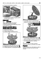 Preview for 213 page of Flex XCE 8 125 18.0-EC Operating Instructions Manual