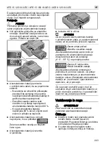 Preview for 223 page of Flex XCE 8 125 18.0-EC Operating Instructions Manual