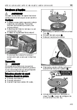 Preview for 235 page of Flex XCE 8 125 18.0-EC Operating Instructions Manual