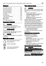 Preview for 263 page of Flex XCE 8 125 18.0-EC Operating Instructions Manual