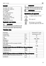 Preview for 75 page of Flex XFE 7-12 80 Original Operating Instructions