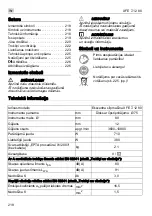 Preview for 218 page of Flex XFE 7-12 80 Original Operating Instructions