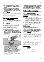 Preview for 69 page of Flex XFE 7-15 125 Operating Instructions Manual