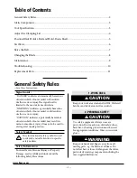 Preview for 2 page of Flexco Baler Belt Skiver Safety And Operating Manual