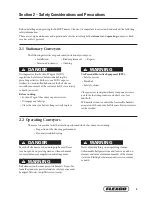 Preview for 5 page of Flexco MHCP Installation, Operation And Maintenance Manual