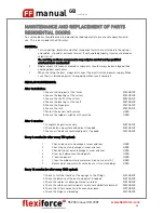 Preview for 30 page of FlexiForce RS200 Installation, Maintenance, Usage