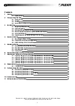 Preview for 2 page of Flexit L12 X Operating Instructions Manual