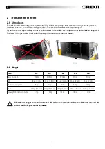 Preview for 4 page of Flexit L12 X Operating Instructions Manual