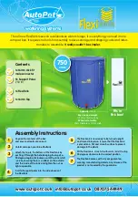 Preview for 2 page of FlexiTank AutoPot 100L Assembly Instructions