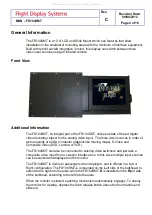 Preview for 4 page of Flight Display Systems FD104SMT Installation And Operation Manual