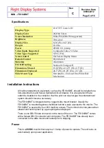 Preview for 5 page of Flight Display Systems FD104SMT Installation And Operation Manual