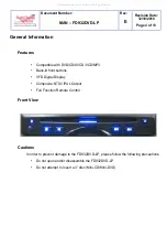 Preview for 4 page of Flight Display Systems FD932DVD-LP Installation And Operation Manual