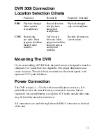 Preview for 15 page of Flightcom DVR 300i Operation And Installation Manual