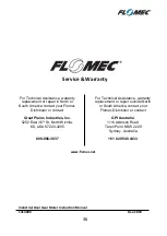 Preview for 36 page of Flomec Oval Gear Operation Manual