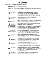 Preview for 5 page of Flomec QS100-10 Product Owners Manual