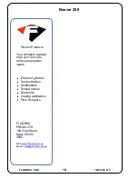 Preview for 19 page of floorex Beaver 250 Safety And Operators Manual & Parts Listing