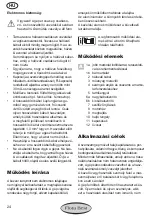 Preview for 24 page of Flora Best FGH 700/9 Operation And Safety Notes