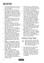 Preview for 8 page of FLORABEST 270725 Translation Of The Original Instructions