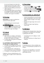 Preview for 12 page of FLORABEST 291712 Assembly, Operating And Safety Instructions