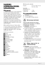 Preview for 9 page of FLORABEST 297599 Assembly, Operating And Safety Instructions