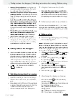 Preview for 40 page of FLORABEST FAAS 10.8 A1 Operation And Safety Notes