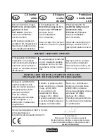 Preview for 76 page of FLORABEST FHT 600 A1 Operation Manual