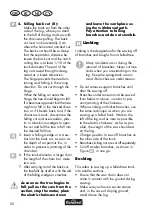 Preview for 20 page of FLORABEST FKS 2200 G4 Translation Of The Original Instructions