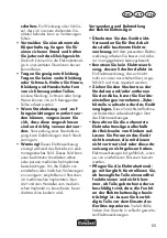 Preview for 65 page of FLORABEST FKS 2200 G4 Translation Of The Original Instructions